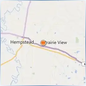 Prairie View A & M University Location Map Prairie View A & M University Location Map