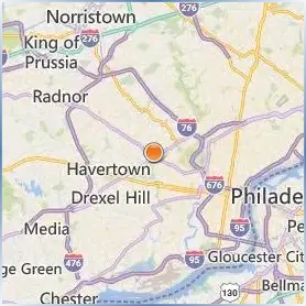 Saint Charles Borromeo Seminary Overbrook Location Map