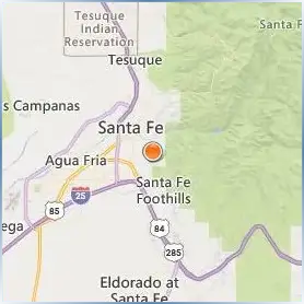 St. John's College Santa Fe Location Map St. John's College Santa Fe Location Map