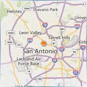 St. Mary's University Location Map