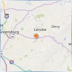 Saint Vincent College Location Map