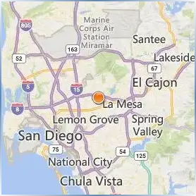 San Diego State University Location Map