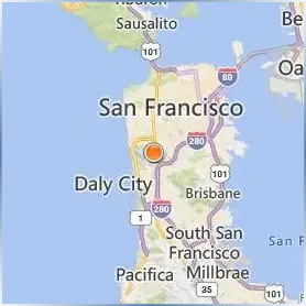 San Francisco State University Location Map