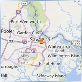 Savannah College of Art and Design Location Map Savannah College of Art and Design Location Map