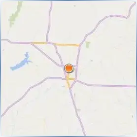 Southern Arkansas University Location Map