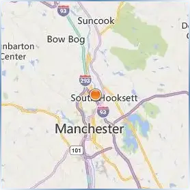 Southern New Hampshire University Location Map