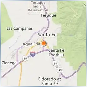 Southwest Acupuncture College Santa Fe Location Map Southwest Acupuncture College Santa Fe Location Map