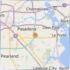 Texas Chiropractic College Foundation Location Map
