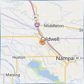 The College of Idaho Location Map The College of Idaho Location Map