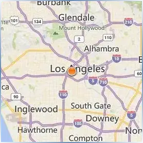 FIDM Fashion Institute of Design & Merchandising Location Map