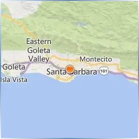 The Colleges of Law at Santa Barbara Location Map The Colleges of Law at Santa Barbara Location Map