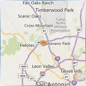 The University of Texas at San Antonio Location Map