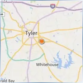 The University of Texas at Tyler Location Map The University of Texas at Tyler Location Map