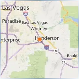 Touro University Nevada Location Map