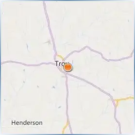 Troy University Location Map Troy University Location Map