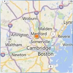 Tufts University Location Map Tufts University Location Map