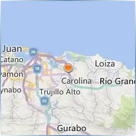 Universidad Ana G. Mendez Carolina Location Map