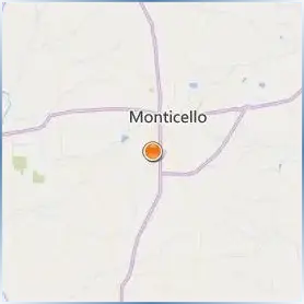University of Arkansas at Monticello Location Map University of Arkansas at Monticello Location Map