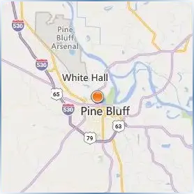 University of Arkansas at Pine Bluff Location Map University of Arkansas at Pine Bluff Location Map