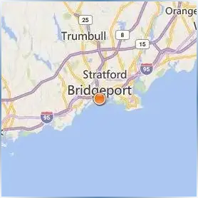 University of Bridgeport Location Map