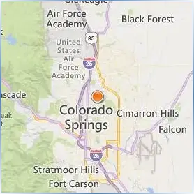 University of Colorado Colorado Springs Location Map University of Colorado Colorado Springs Location Map