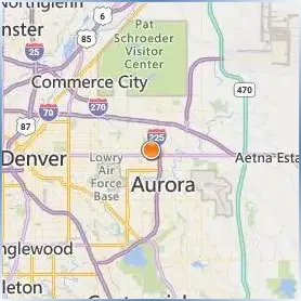 University of Colorado Denver Anschutz Medical Location Map