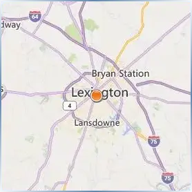 University of Kentucky Location Map