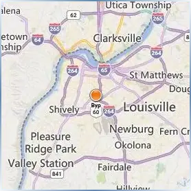 University of Louisville Location Map