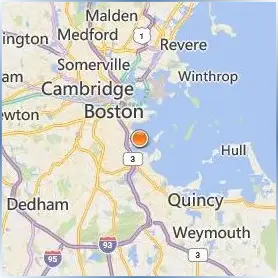 University of Massachusetts Boston Location Map