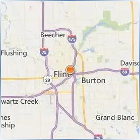 University of Michigan Flint Location Map University of Michigan Flint Location Map