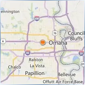 University of Nebraska at Omaha Location Map University of Nebraska at Omaha Location Map