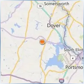 University of New Hampshire Location Map