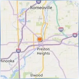 University of St Francis Location Map University of St Francis Location Map