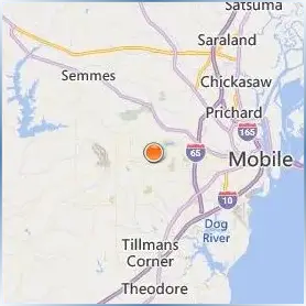University of South Alabama Location Map University of South Alabama Location Map