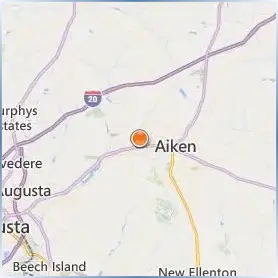 University of South Carolina Aiken Location Map University of South Carolina Aiken Location Map