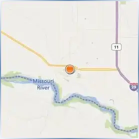 University of South Dakota Location Map
