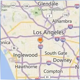 University of Southern California Location Map University of Southern California Location Map
