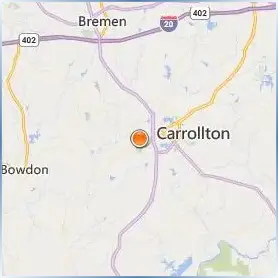 University of West Georgia Location Map University of West Georgia Location Map