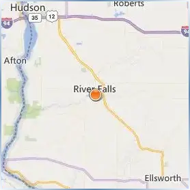 University of Wisconsin River Falls Location Map University of Wisconsin River Falls Location Map
