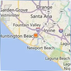 Vanguard University of Southern California Location Map