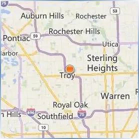 Walsh College Location Map Walsh College Location Map