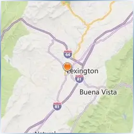 Washington and Lee University Location Map Washington and Lee University Location Map