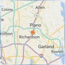 West Coast University Dallas Location Map
