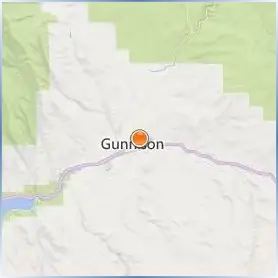 Western Colorado University Location Map