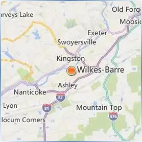 Wilkes University Location Map Wilkes University Location Map