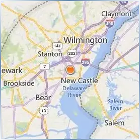 Wilmington University Location Map